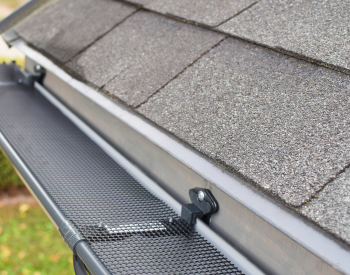 Gutter guards preventing debris in Cottontown gutter system
