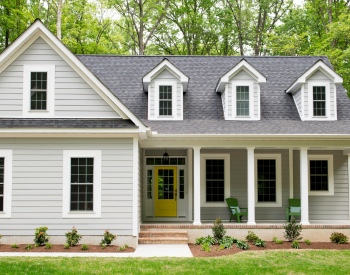 Green Hill home with newly installed asphalt shingles