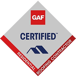 GAF Certified Residential Roofing Contractor seal